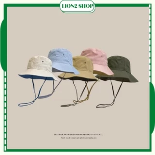 Mũ tai bèo nón bucket cột dây  phong cách unisex mẫu mới hàng có sẵn