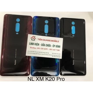 Nắp lưng Xiaomi K20 Pro (Đỏ, đen, xanh đen)