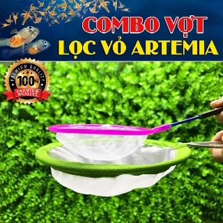 Combo Vợt Lọc Vỏ Trứng Artemia - BETTA COFFY - XEM KĨ PHÂN LOẠI