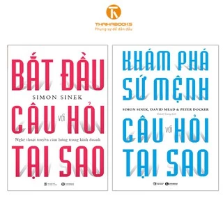 Sách - Combo Bắt đầu với câu hỏi tại sao và Khám phá sứ mệnh với câu hỏi tại sao