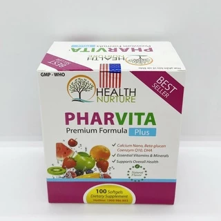 Viên uống PHARVITA PLUS bồi bổ cơ thể, bổ sung khoáng chất
