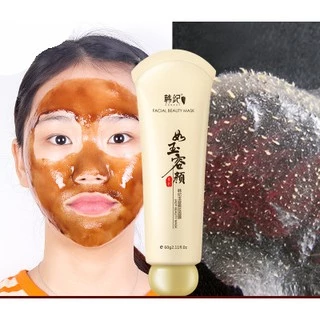 Gel Lột Mụn, Mụn Cám, Mụn Đầu Đen HANKEY FACIAL BEAUTY MASK 60g Chính Hãng Han Key Nội Địa Trung