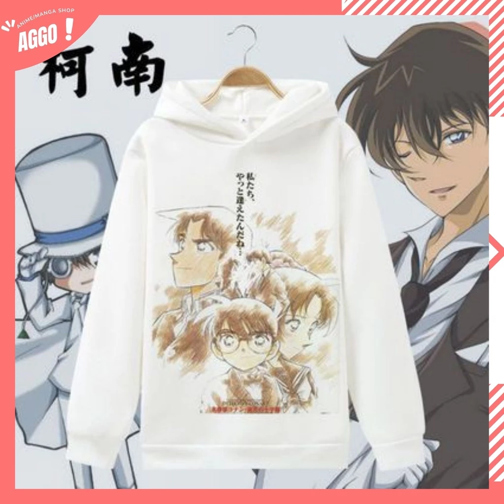 Áo Hoodie Thám Tử Lừng Danh Conan - Detective Conan