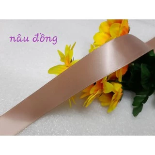 Dây ruy băng lụa các màu xinh xắn khổ ngang 2.5cm