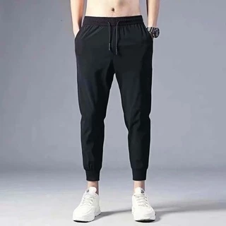 Quần Jogger Nam Nữ Trơn big size Basic Thun Poly 2 da co giãn 4 chiều Phong Cách Thể Dục Thể Thao Năng Động Cá Tính