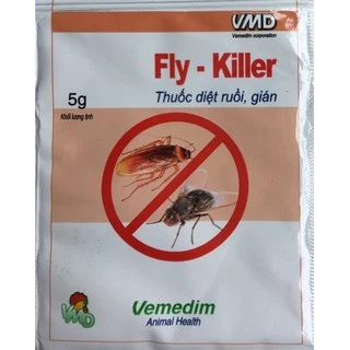 Bả diệt ruồi, gián Fly Kiler 5g/gói thích hợp dùng trong quán ăn, nhà hàng, quản lý ruồi nhặng hiệu quả