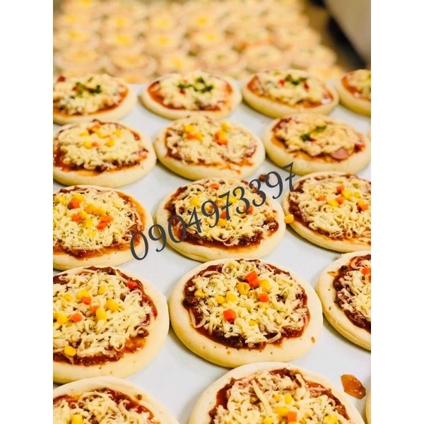 Combo 10 bánh pizza mini thơm ngon