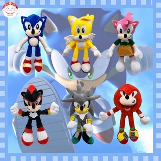 Thú bông đồ chơi hình nhân vật nhím Sonic và những người bạn 30cm