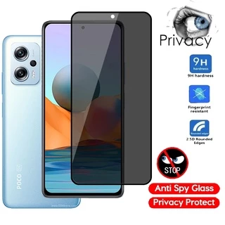 Kính Cường Lực Chống Nhìn Trộm Bảo Vệ Màn Hình Cho Xiaomi Poco X4 F4 GT F3 M3 Pro 5G Xiomi Poco X4GT