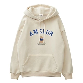 hoodie in hình gấu Amur nam nữ chất nỉ bông cao cấp Tubee Shop