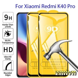 Cường lực Full Màn Xiaomi Redmi K60 pro K40 / K40 pro / K40 pro + K40S  K40 Gaming thế hệ mới