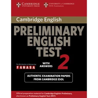 Sách - Cambridge Preliminary English Test (PET) 2