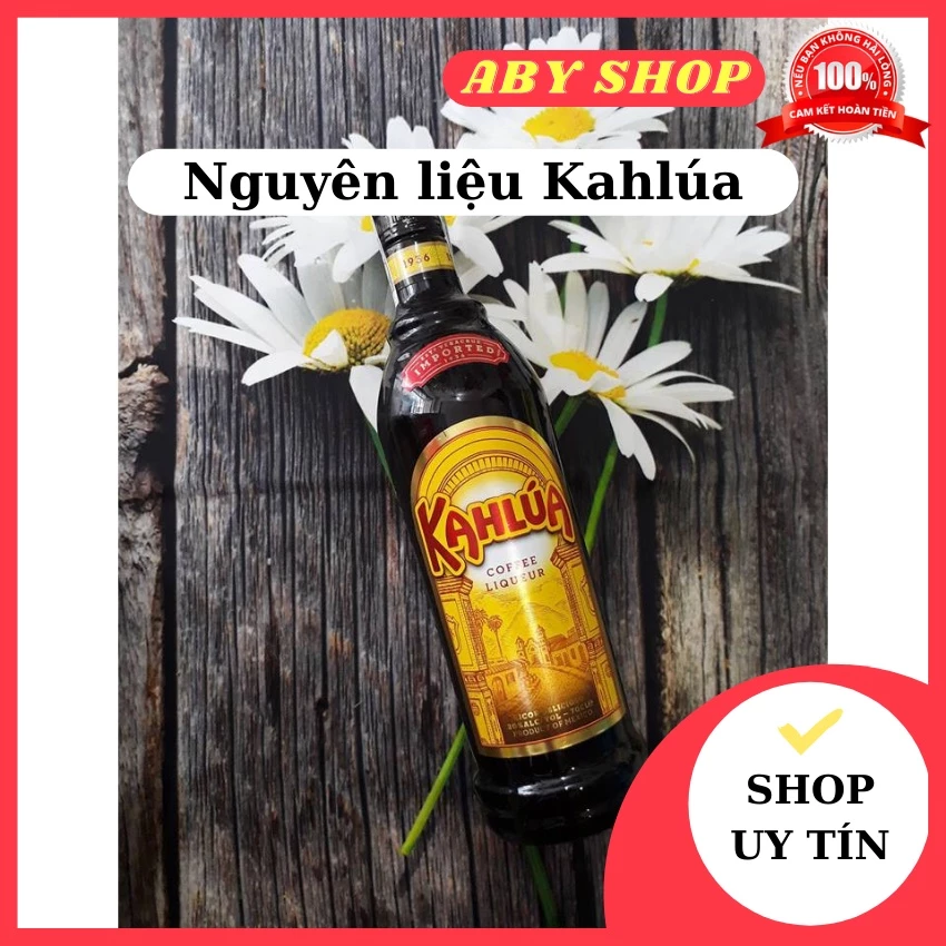 Nguyên liệu Kahlúa The Original ⚡ HÀNG LOẠI 1 ⚡ nguyên liệu kahlua làm bánh tiramisu lẻ 100ml