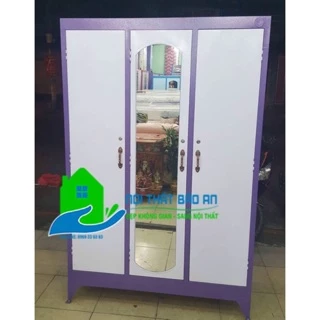 Tủ sắt đựng quần áo 1m8x1m2