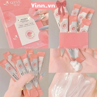 Mặt Nạ Kem Dưỡng Qise peach Hand Cream Ủ Tay TRẮNG DA CHỐNG LÃO HÓA GIẢM NHĂN VÙNG TAY