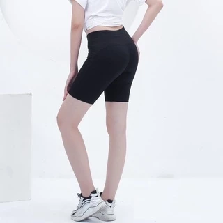 Quần Legging Ngố Đùi - Quần Lửng Nữ cuộn tím Siêu Hotm