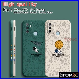 ốp điện thoại Oppo A53 NASA Ốp Điện Thoại Cho OPPO A33 A95 A74 4G A54 A55 A76 A96 A92 A52 A37 A83 A57 A39 F1S A15 A15S A77 5G A31 A5 2020 A9 2020 A16 A5S A7 A12 TKR