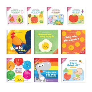Sách - Ehon song ngữ 10 cuốn cho bé 0-6 tuổi có file nghe