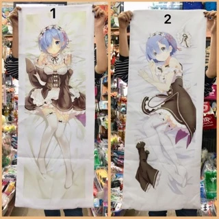 Gối ôm anime Ram Rem dài 1mx 40cm bán sẵn đặt in theo yêu cầu