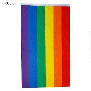 Cờ sọc cầu vồng biểu tượng lễ hội cho người đồng tính nam. đồng tính nữ LGBT