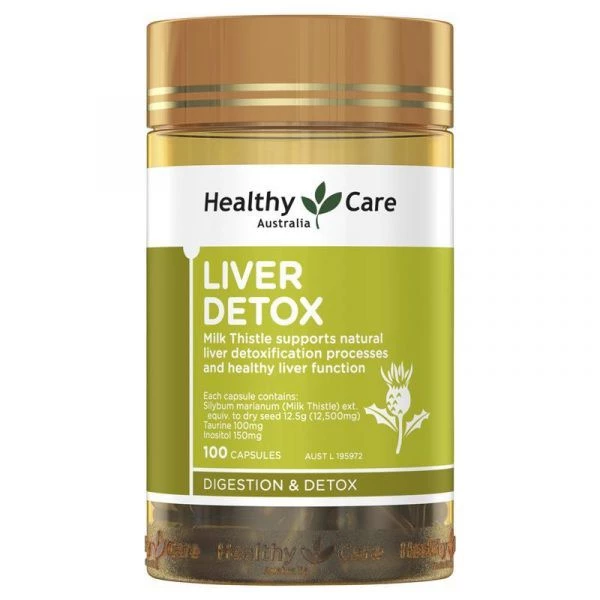 Viên uống Giải Độc Gan Healthy Care Liver Detox 100 Viên