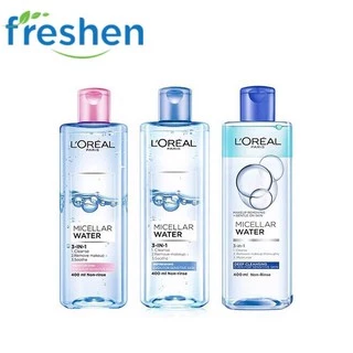 ✅ (CHÍNH HÃNG) Nước tẩy trang L'Oreal Paris 3-in-1 Micellar Water 95ml và 400ml