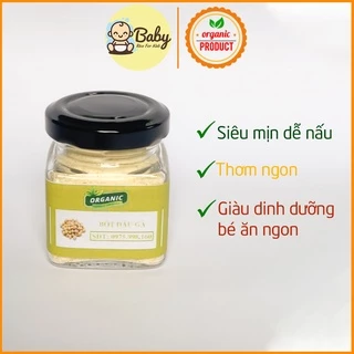 Bột Đậu Gà Sấy Lạnh Bột Rau Củ Cho Bé Ăn Dặm Nhập Khẩu Giàu Dinh Dưỡng Cho Con Babyrice 128