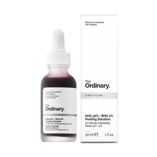 Tẩy da chết AHA 30% + BHA 2% Peeling Solution The Ordinary