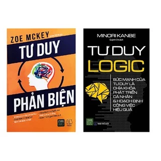 Sách - Combo Tư duy phản biện và Tư duy Logic (Combo, lẻ tuỳ chọn)