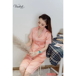 [Chính Hãng] Bộ Lửng Pijama Lụa, Bộ Đồ Nữ - Vadesi , Thời Trang Nữ, Bộ Mặc Nhà Nữ Mùa Hè, Đồ Bộ, Đồ Ngủ Đẹp,