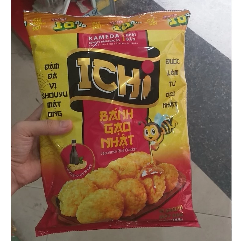 BÁNH GẠO NHẬT ICHI 180g