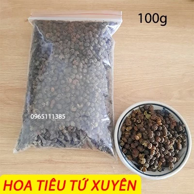 Hoa Tiêu /Xuyên Tiêu Đỏ Tứ Xuyên 100g [Hàng Nội Điạ - loại 1]