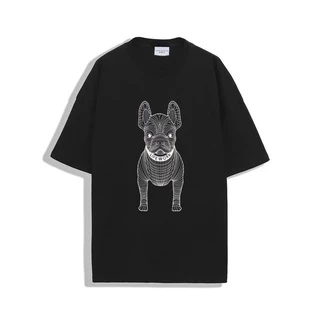 Áo Thun Dog 3D Nam Nữ Tay Lỡ Unisex 2021 ( M 77 - 78 )