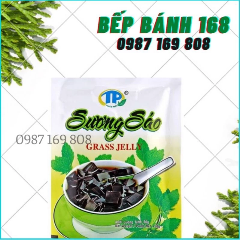 Bột Sương Sáo Đen Thuận Phát 50g/ sương sáo trắng