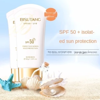 Kem Chống Nắng Bisso Bisutang Spf50 Plus Uv Làm Trắng Da Không Nhờn