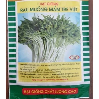 Hạt giống mầm rau muống gói 50gr