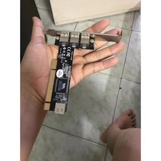 Card PCI to USB 2.0, tăng thêm cổng USB cho máy tính để bàn