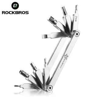 [Fulfilled by Shopee] Rockbros Bộ Dụng Cụ Sửa Chữa Xe Đạp Đa Năng 8 Trong 1