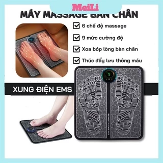 Thảm massage chân EMS❤️FREESHIP❤️CÓ MÀN HÌNH HIỂN THỊ giúp lưu thông khí huyết, giảm đau mỏi chân, chăm sóc sức khỏe (sỉ