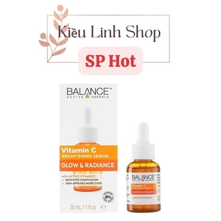 Tinh Chất Sáng Da Mờ Thâm Balance Active Skincare Vitamin C Brightening Serum 30ml Mờ Thâm Làm Đều Màu Da