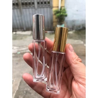 Chai chiết nước hoa vuông ngắn 10ml