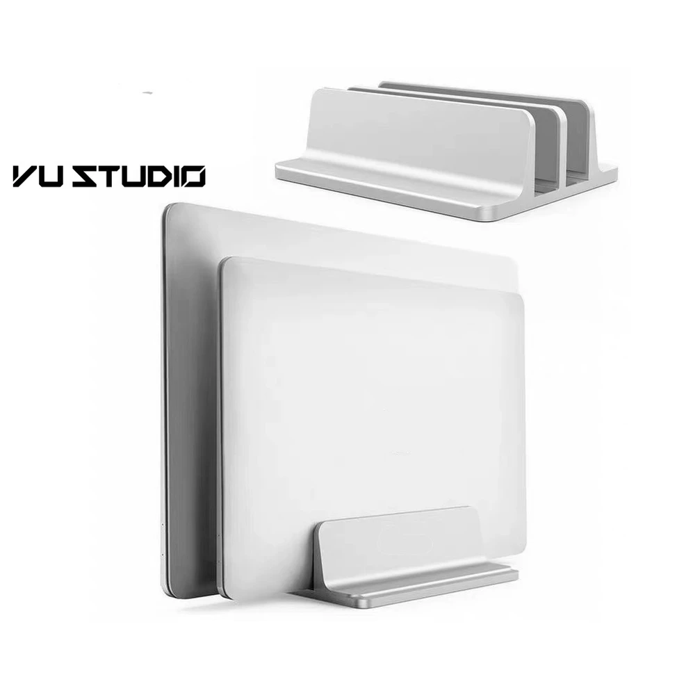 Giá đỡ kiêm đế dựng đứng Laptop Macbook máy tính bảng Ipad Surface bằng nhôm nguyên khối Vu Studio