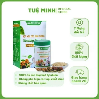 Bột Ngũ Cốc Dinh Dưỡng Chính Hãng Tuệ Minh 25 Loại Hạt Từ Thiên Nhiên (1Kg 2 Hộp)