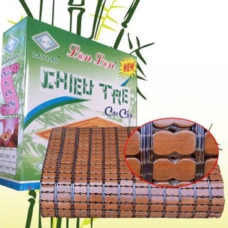 Chiếu trúc 1m x 1m9 hạt nhỏ không viền màu đen