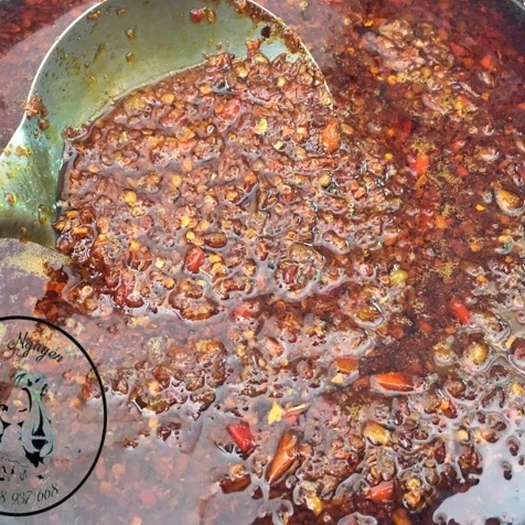Ớt sa tế tỏi nhà làm cay thơm ngon ĐỘC QUYỀN ăn bánh tráng hủ tiếu cơm phở bún . Bá