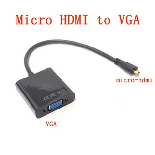 Dây Cáp Chuyển Đổi 1080p micro hdmi Sang vga Cho raspberry pi