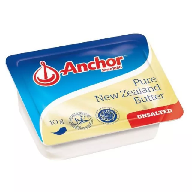 Sét 10 hộp bơ lạt Anchor làm bánh 7g/ hộp (viên lẻ)