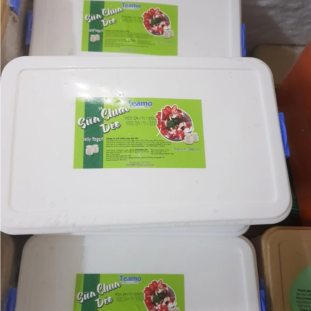 Sữa Chua Dẻo TEAMORE hộp 2,5kg Dẻo Ngon