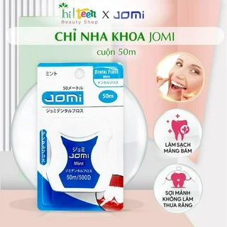 Chỉ nha khoa hương bạc hà Jomi Dental Floss Mint (Hộp 50m)