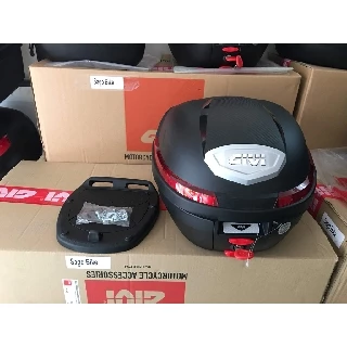 Thùng givi B270N cốp xe givi, thùng givi 27 lit kèm đế và ốc gắn, thùng lắp sau xe máy, hàng givi chính hãng, bh 2 năm